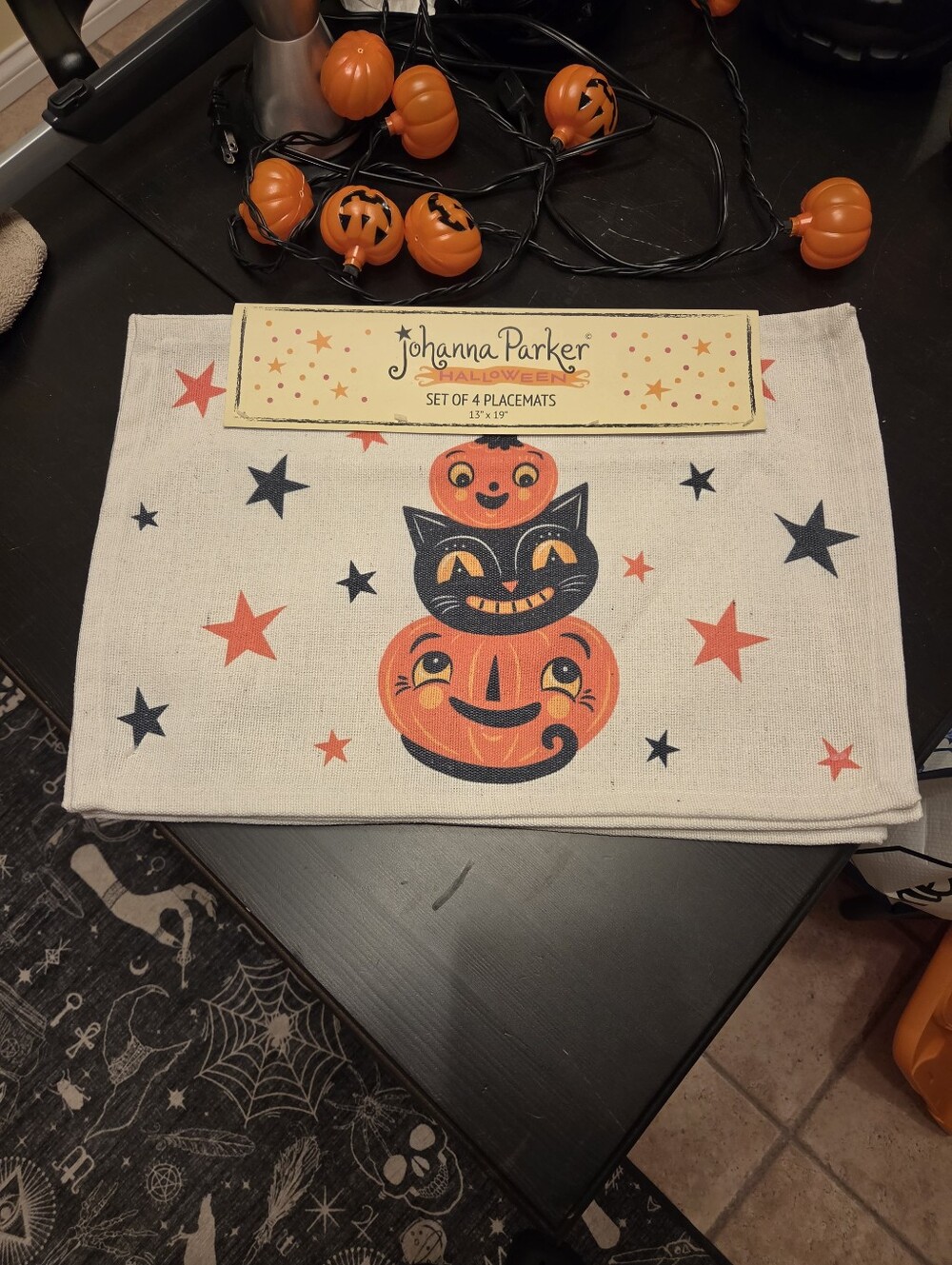 Johanna Parker Halloween Placemats Set Of 4